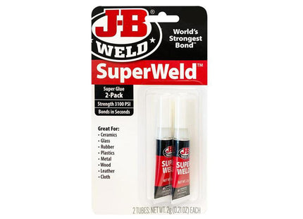 J-B Weld Superweld 2G Twin Pack