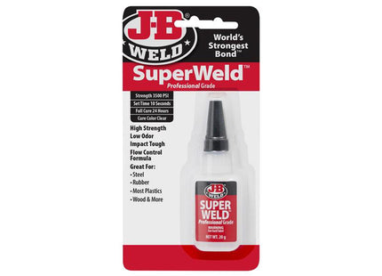 J-B Weld Superweld Professional Grade 20G