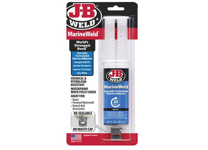 J-B Weld MarineWeld Epoxy Syringe 25ml