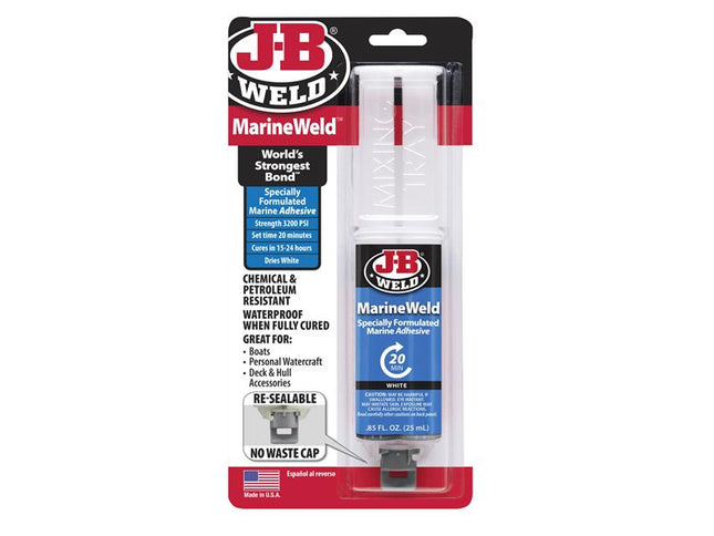 J-B Weld MarineWeld Epoxy Syringe 25ml