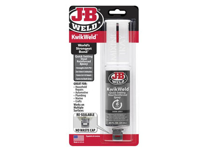 J-B Weld KwikWeld Epoxy Syringe 25ml