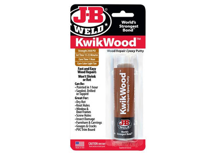 J-B Weld KwikWood Epoxy Putty 57g