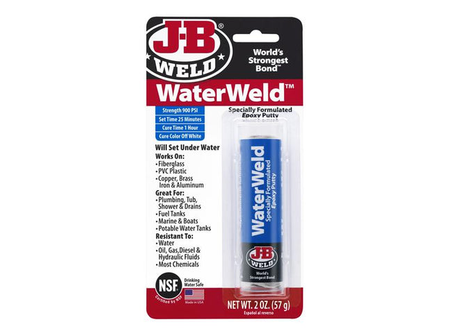 J-B Weld WaterWeld Epoxy Putty 57g