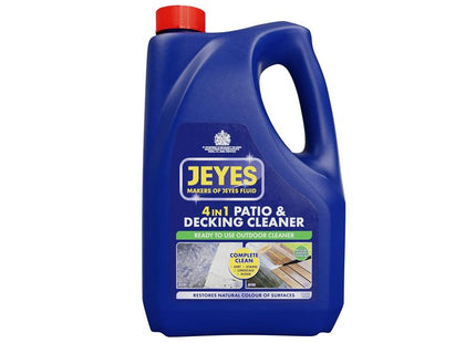 Jeyes 4-in-1 Patio & Decking Cleaner 4 litre