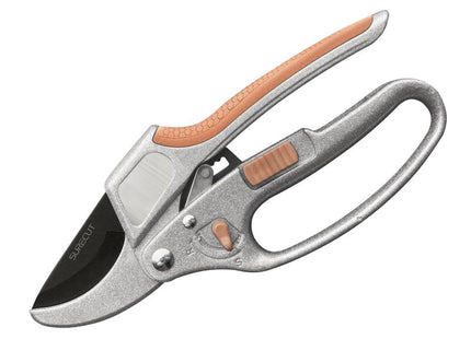 Kent & Stowe SureCut Hardwood Anvil Ratchet Secateurs