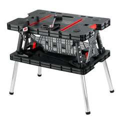 Keter Folding Work Table with Clamps