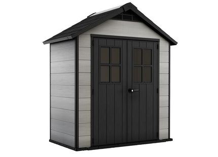 Keter Oakland Shed Grey 7.5 x 4ft