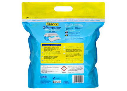 Kilrock Dampclear Refill Sachets 2.5Kg (5 X 500G)