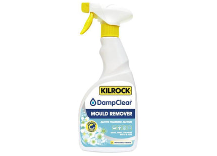 Kilrock Dampclear Active Mould Remover Foaming Spray 500Ml