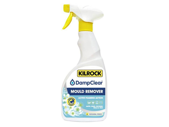 Kilrock Dampclear Active Mould Remover Foaming Spray 500Ml