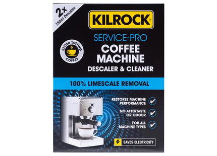 Kilrock Service-Pro Coffee Machine Descaler & Cleaner 150Ml (Pack Of 2)