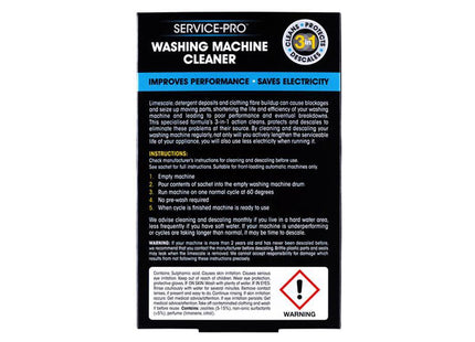 Kilrock Service-Pro Washing Machine Descaler & Cleaner 75G (Pack Of 2)