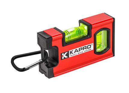 Kapro 771 TWIN Mini Level with Carabiner 10cm