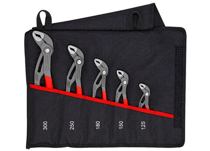 Knipex Cobra Water Pump Plier Set, 5 Piece