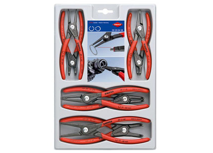 Knipex Precision Circlip Plier Set, 8 Piece