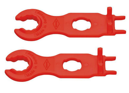 Knipex 97 49 66 2 Mounting Tool For Solar Cable Connectors Mc4 (Multi-Contact) (2 Pack)