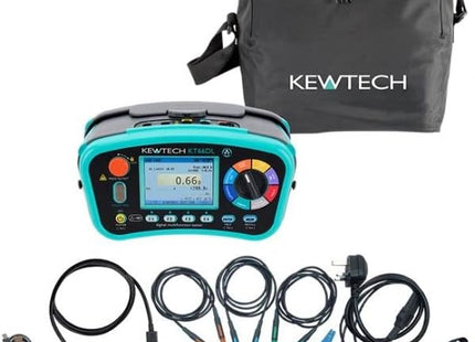 Kewtech MFT 8 in1 colour screen with EVSE