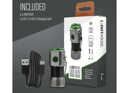 Lighthouse Rechargeable Led Nano Hand Torch