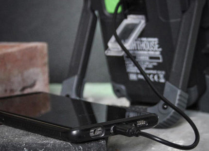 Lighthouse Heavy-Duty Rechargeable Work Light 2000 Lumens