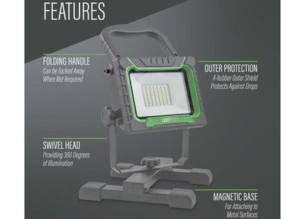 Lighthouse 4000 Lumen Site Light 38W 240V - AST8338 - Reliable Illumination for Work