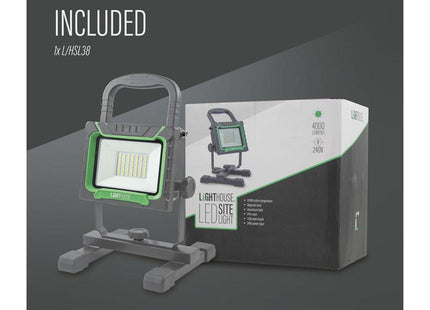 Lighthouse 4000 Lumen Site Light 38W 240V - AST8338 - Reliable Illumination for Work