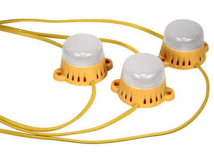 Lighthouse Led Festoon Lights 22M 10 Bulbs 110V