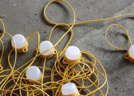 Lighthouse Led Festoon Lights 22M 10 Bulbs 110V