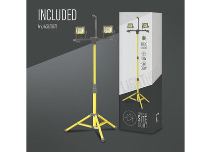 Lighthouse 4000 Lumen Twin Site Light 36W 110V - AST8615X2 - Versatile Lighting Solution