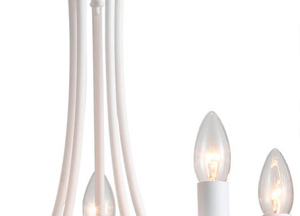 Tilney 5 Light Candle Chandelier White