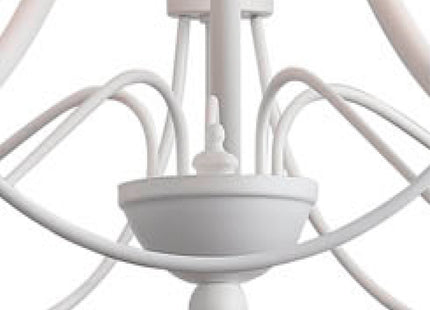 Tilney 5 Light Candle Chandelier White