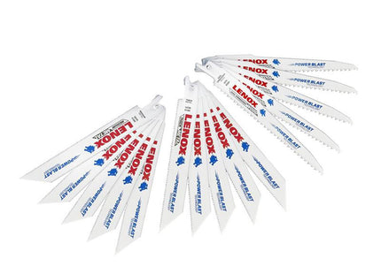 Lenox General Purpose Reciprocating Saw Blade Set, 15 Piece