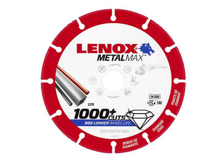 Lenox Metalmax Cut Off Disc 115 X 1.3 X 22.23Mm