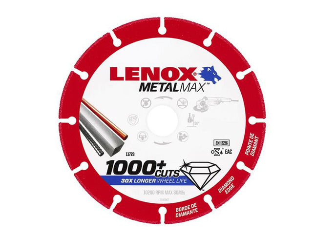 Lenox Metalmax Cut Off Disc 115 X 1.3 X 22.23Mm