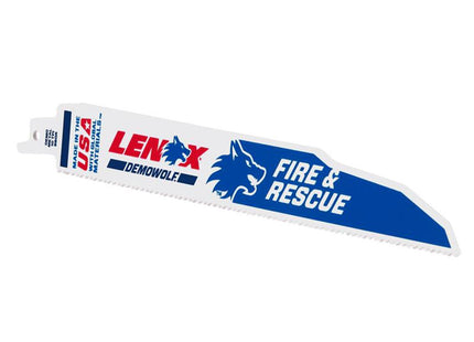 Lenox Demowolf Reciprocating Saw Blade 229 X 25 X 1.6mm 18 Tpi (Pack 5)