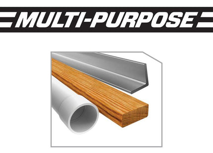 Lenox Multiwolf Wave Edge Reciprocating Saw Blade 203 X 19 X 1.3mm 10 Tpi (Pack 5)