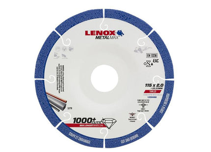 Lenox Metalmax Diamond Blade 115 X 2.0 X 22.23Mm