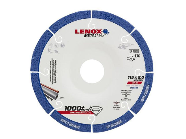 Lenox Metalmax Diamond Blade 115 X 2.0 X 22.23Mm