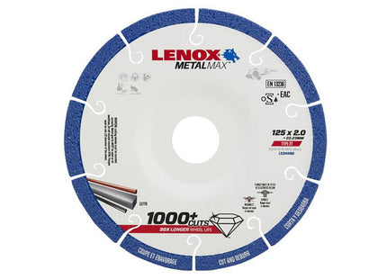 Lenox Metalmax Diamond Blade 125 X 2.0 X 22.23Mm