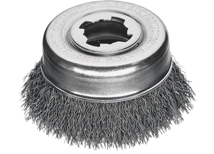 Lessmann X-Lock Crimped Cup Steel Brush 85mm Non Spark 