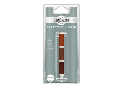 Liberon Touch Up Pen Mahogany 3-Part