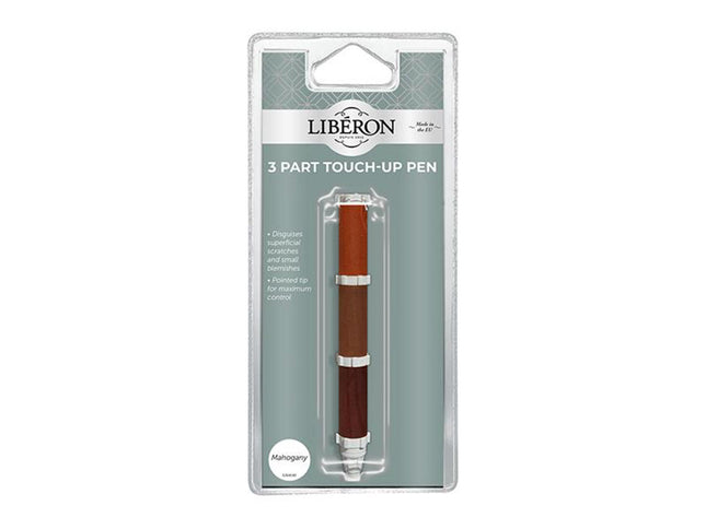 Liberon Touch Up Pen Mahogany 3-Part