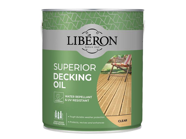 Liberon Superior Decking Oil Clear 2.5 litre 