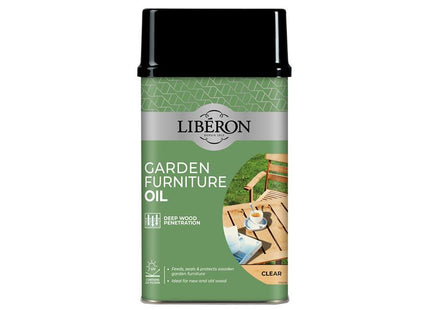 Liberon Garden Furniture Oil Clear 1 litre LIB126172