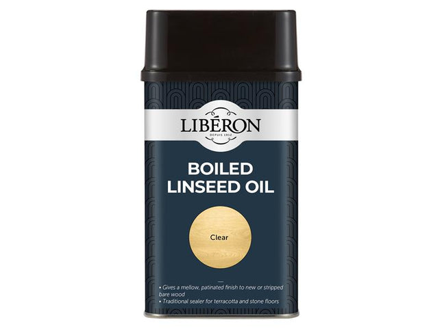 Liberon Boiled Linseed Oil Clear 500ml