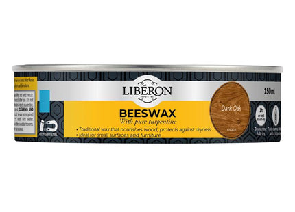 Liberon Beeswax Paste Dark 150ml 