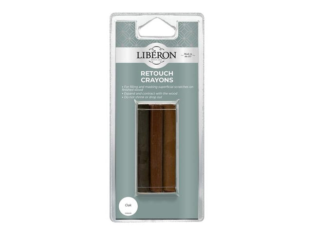 Liberon Retouch Crayons Oak (3 Pack) 