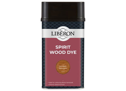 Liberon Spirit Wood Dye Georgian Mahogany 1 Litre