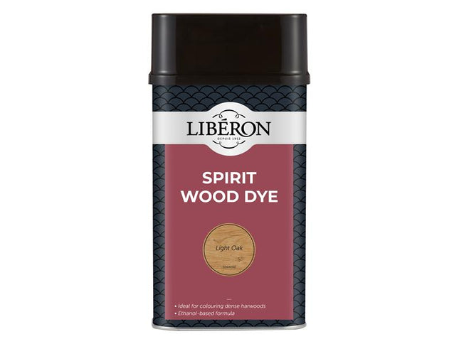 Liberon Spirit Wood Dye Light Oak 1 litre 