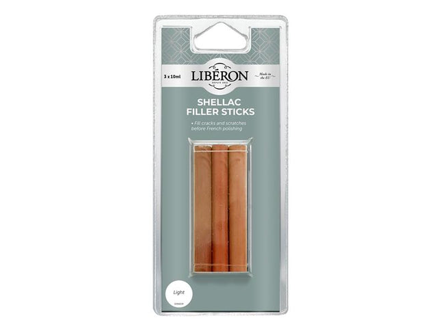 Liberon Shellac Filler Sticks Light (3 Pack)                                            