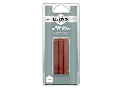 Liberon Shellac Filler Sticks Medium (3 Pack)                                           